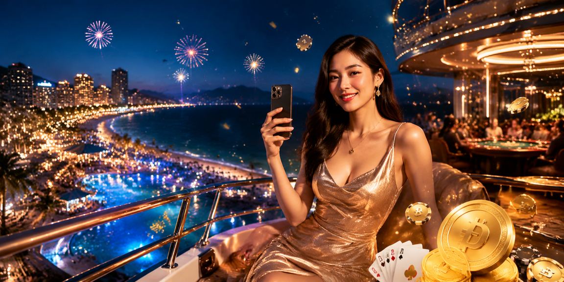 Người chơi tại Nha Trang thư giãn bên bờ biển và theo dõi kết quả cược thể thao